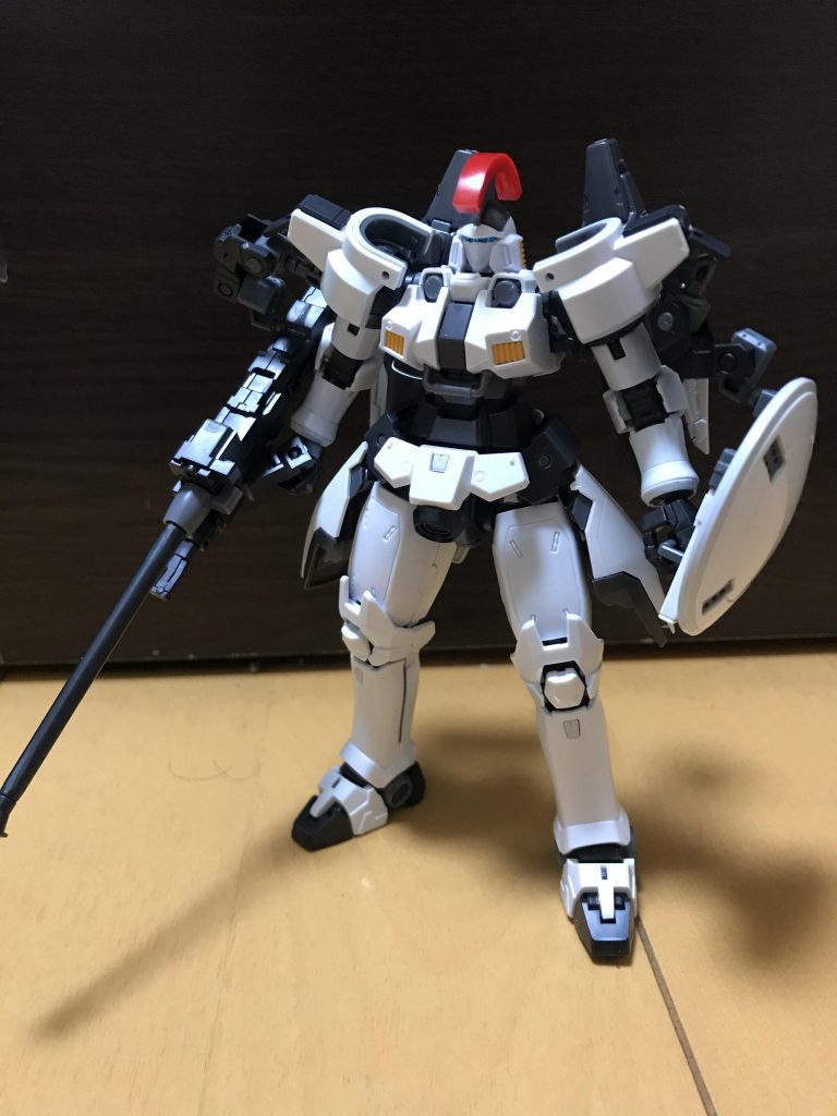 毎度の素組み状態です