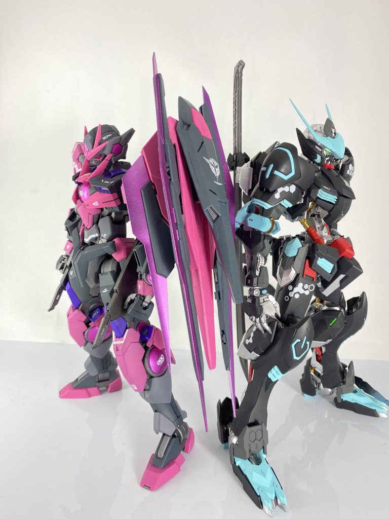 以前にも紹介したダブルオーダークアンタとのコラボです