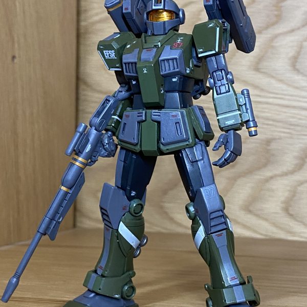HG 1/144 ジム・スナイパーカスタム（ミサイル・ランチャー