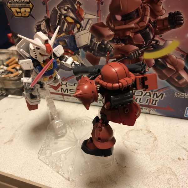 SDCSガンダム・シャア専用ザクセット