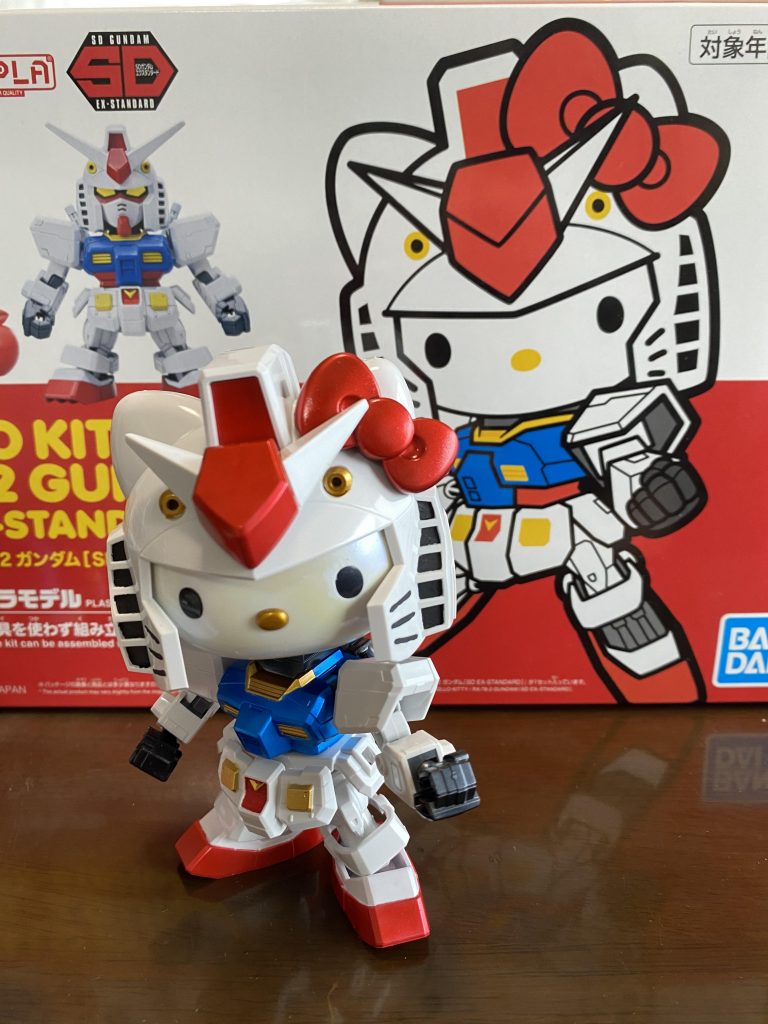 キティちゃんとガンダムが合体⁉️