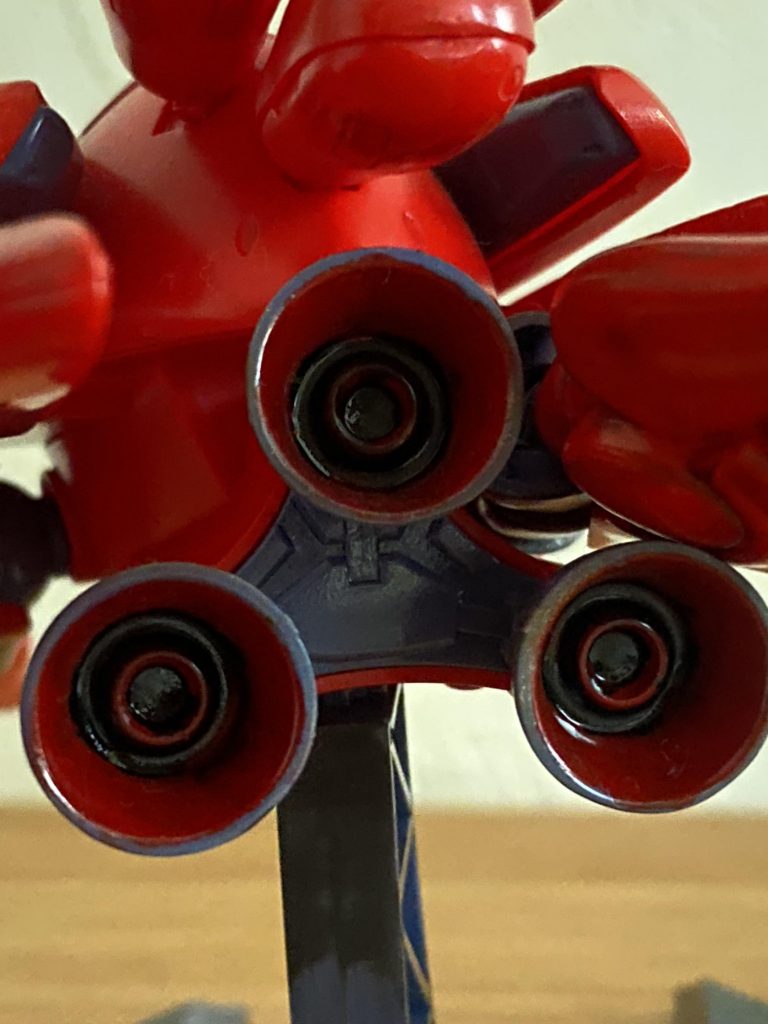 メインスラスターは筆塗りしました❗️