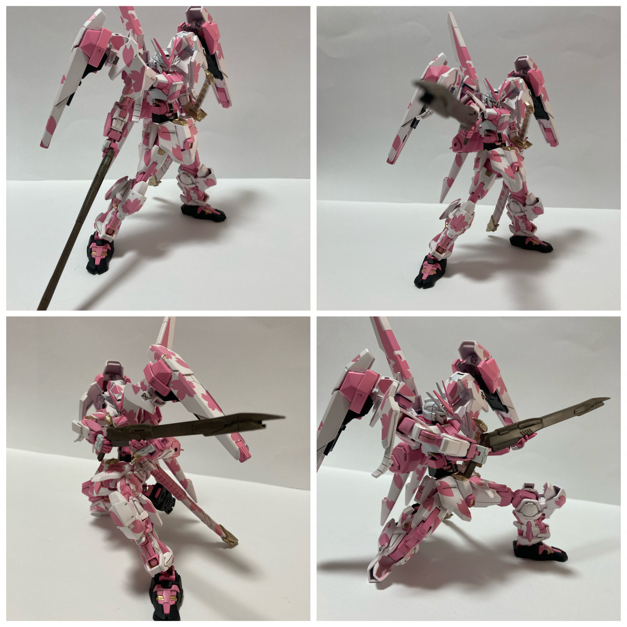 ガンダムロゼフレーム桜Ⅱ 🌸｜FSさんのガンプラ作品｜GUNSTA（ガンスタ）