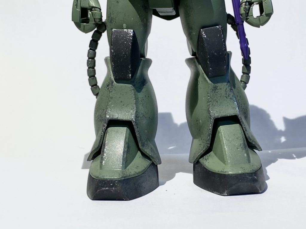 初のスポンジチッピングに挑戦！意外と難しい(⌒-⌒; )