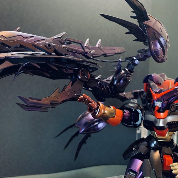 マスターガンダム　炎殺黒龍波