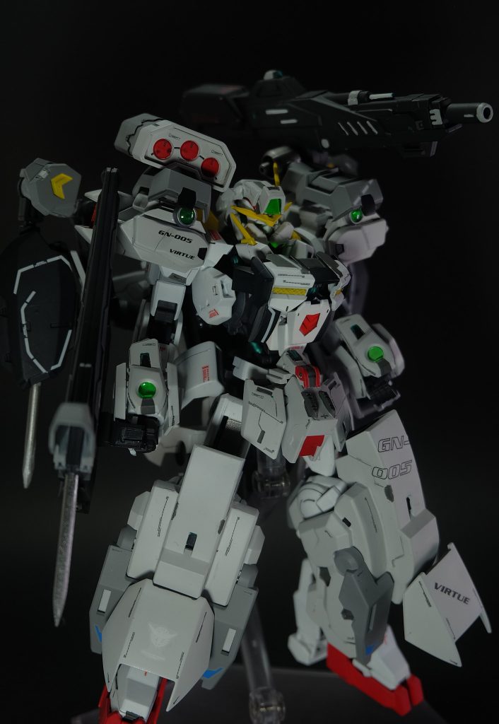 ヴァーチェ形態。今回は鉄血用とビルド系のダブル設定