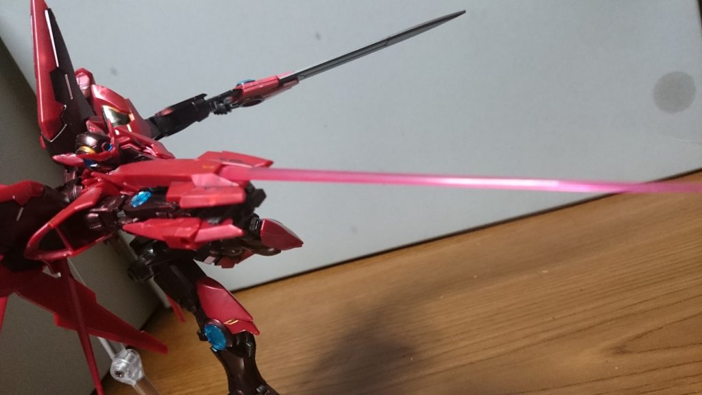 ・ダークマターライフルビームサーベルエフェクトを取り付け可能っス