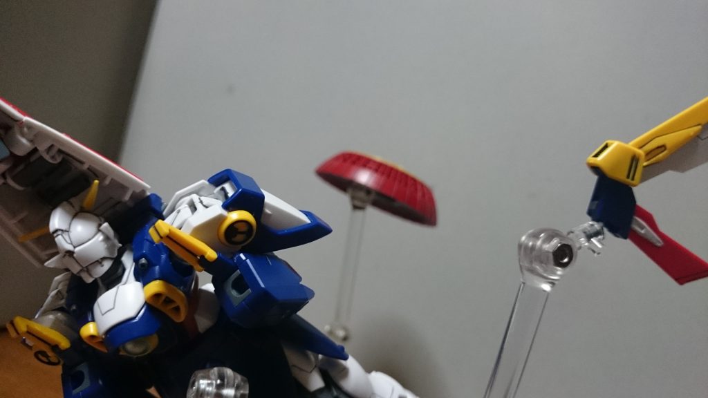 作中初のガンプラバトルとなったvsサザキ君のギャン！結果は……