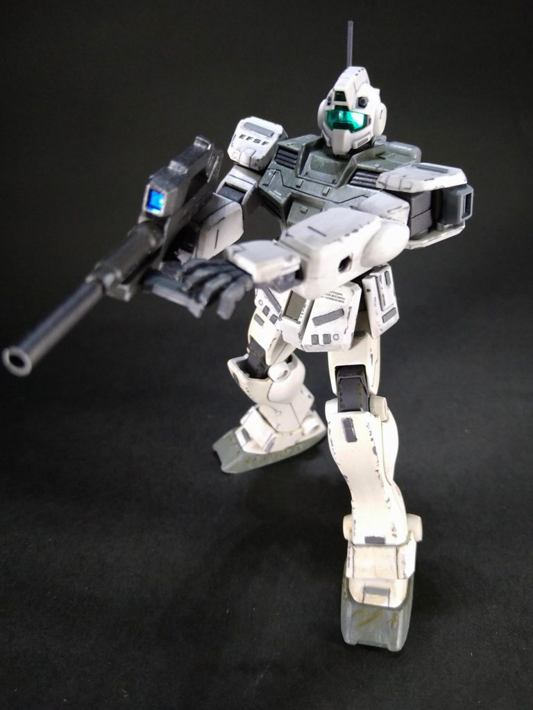 可動域が改善されたので、より銃器を構えやすくなったかなと。