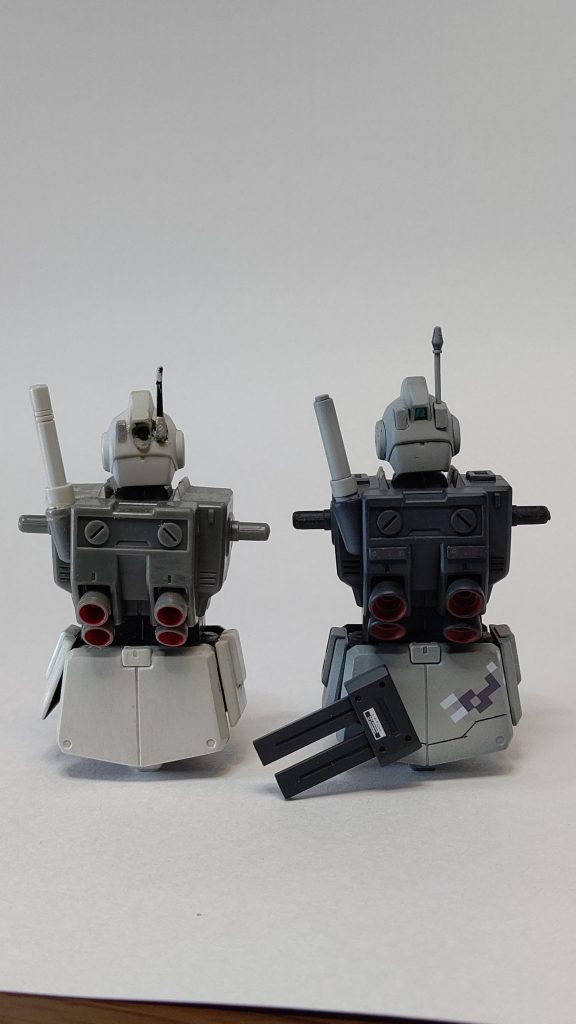 腰にﾏｶﾞｼﾞﾝﾗｯｸを新造ﾊﾞｰﾆｱはﾕﾆｺｰﾝの物で少し大きく