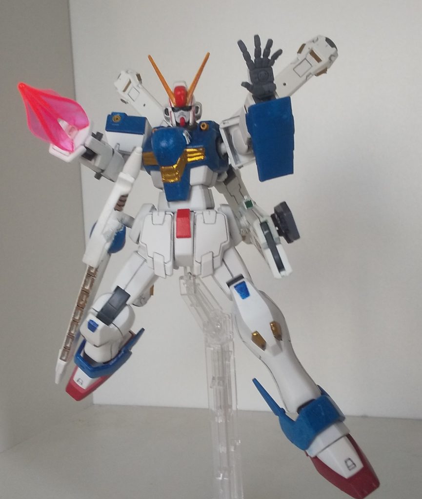 インディブルー60%、ホワイト30%、イエローグリーン10%  クリア・ピンクを出せてよかったです。