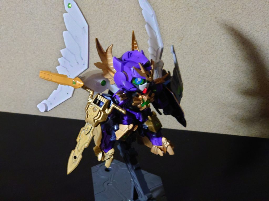 まいまいのメンバーカラーの紫で塗装しました。