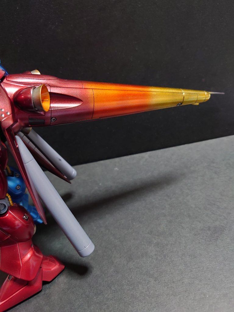 グラデーション塗装みたいなのもしてみました