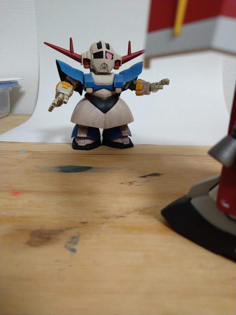 ふはは、驚いたか!貴様がパーフェクトガンダムなら、僕はパーフェクトジオングだ!!どこからでも、かかってこい狂四郎!!!