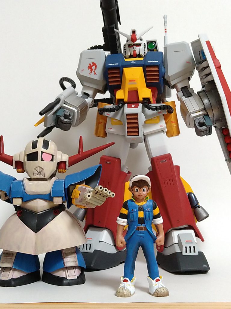 ありがとうございました。でも、脚付きジオングの初出は天満 太郎ですけどね、、