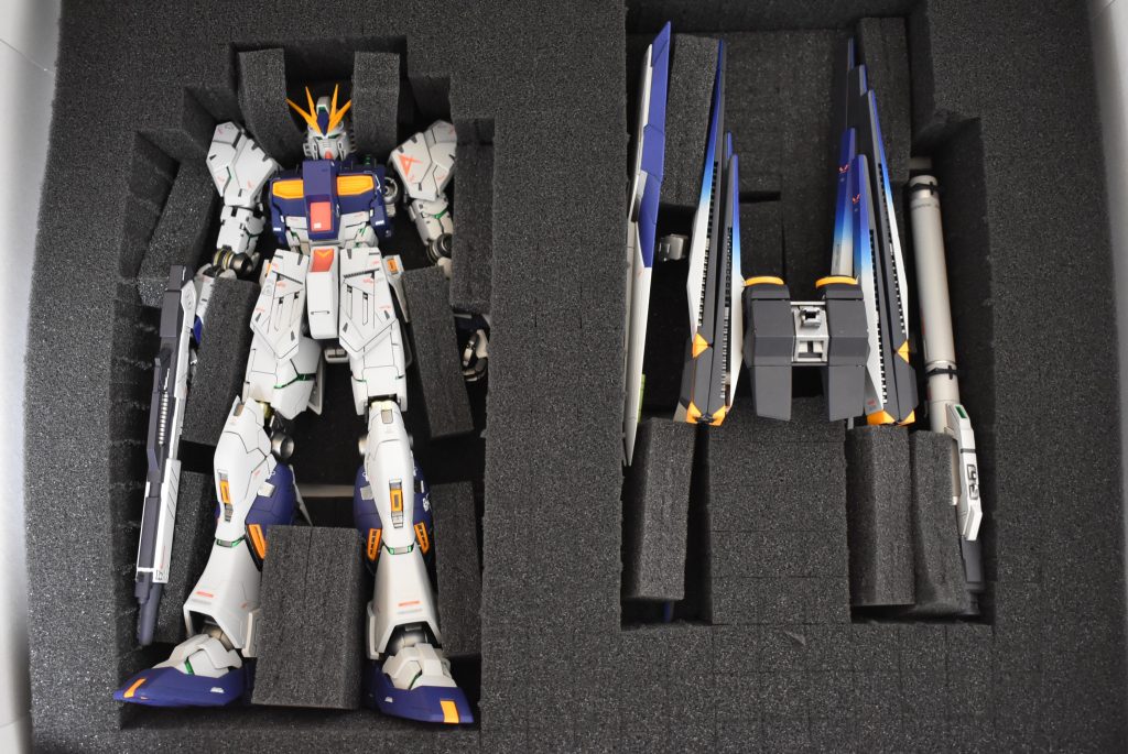 完成後は梱包して知人にプレゼントしました。