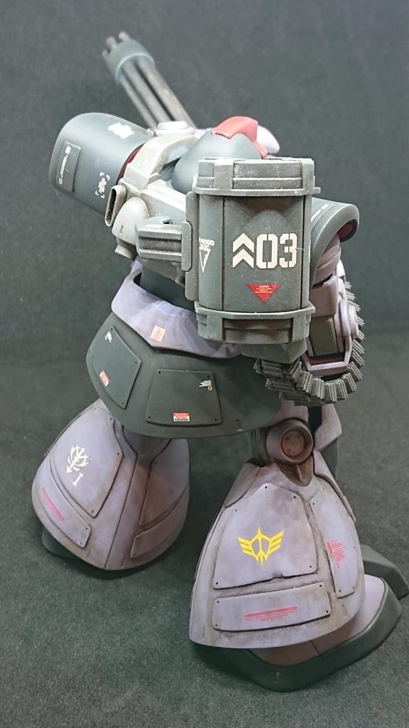 背後からのショット