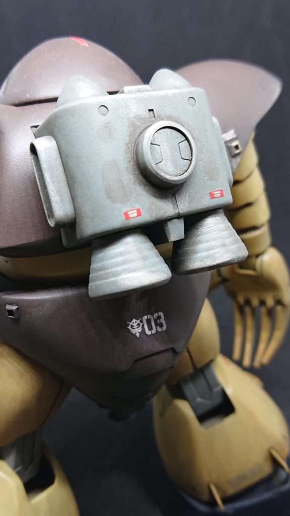 バックバックに市販パーツ