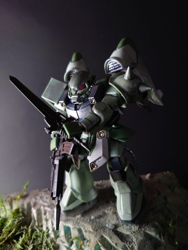 暗闇の中の死闘