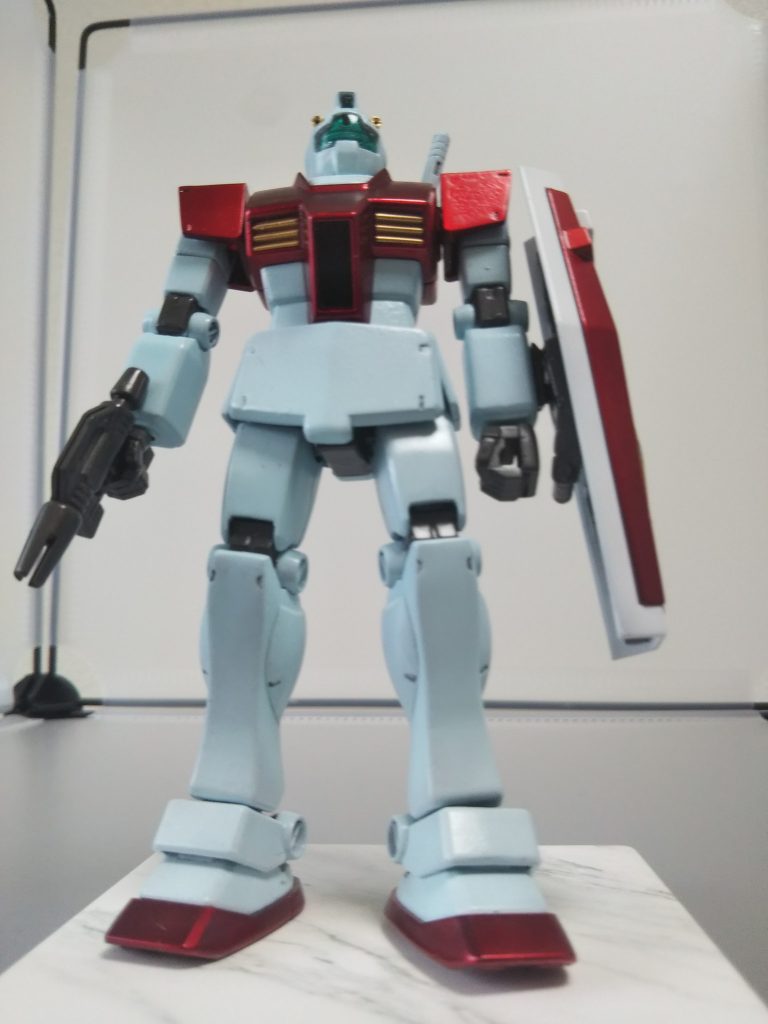 正面。半艶のトップコートが梨地(´;ω;｀)