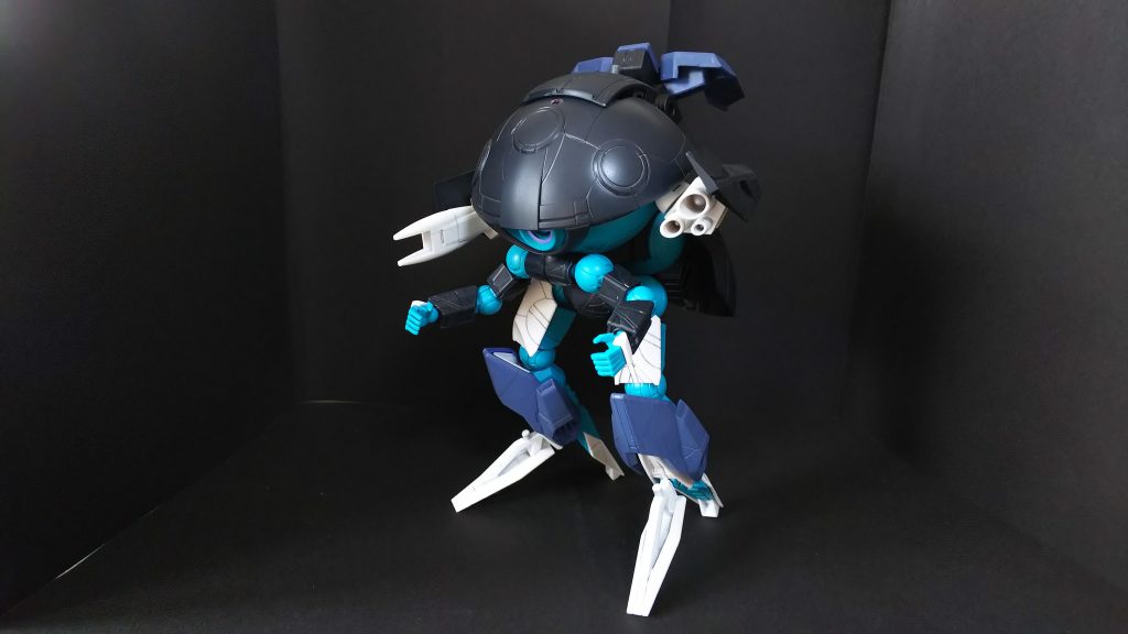 ウォドムポッドはほぼそのままです。一部ジョイントを追加したためドームの一部は差し替えにしてます。