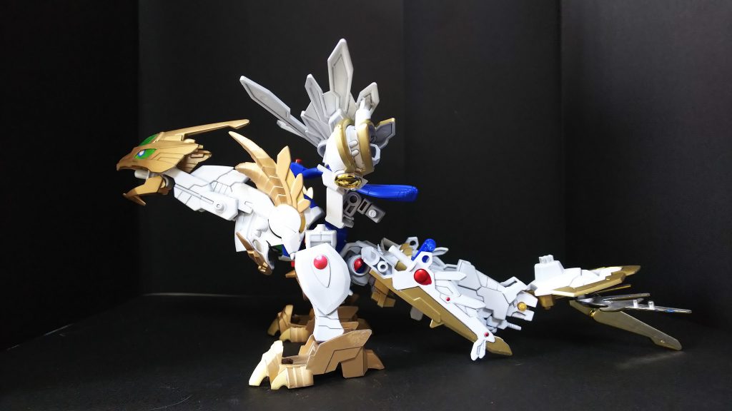 キットのままもいいんですが、やっぱりSDなら体型縮めたくなりますよね～