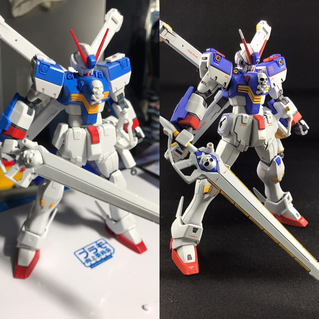 素組み状態だと色が足りない所が多いので塗装したことによってだいぶ印象が変わったと思います