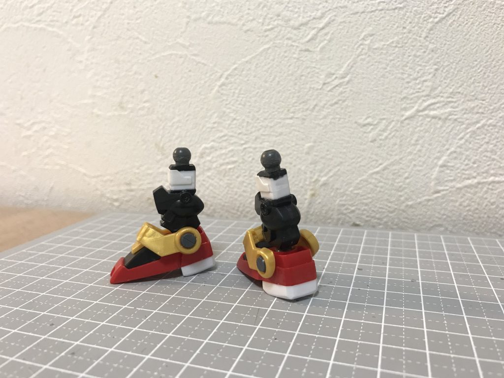 腕と足は4mm延長しました。足はヒールアップも。