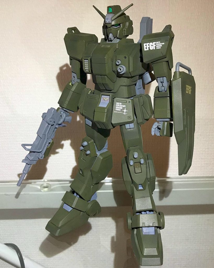 1/100 RX-79(G)陸戦型ガンダム 密林塗装