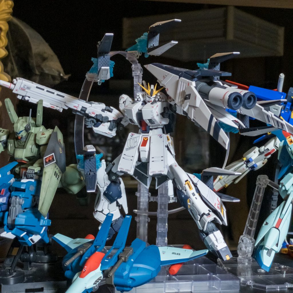 フィンファンネル展開状態で〆。