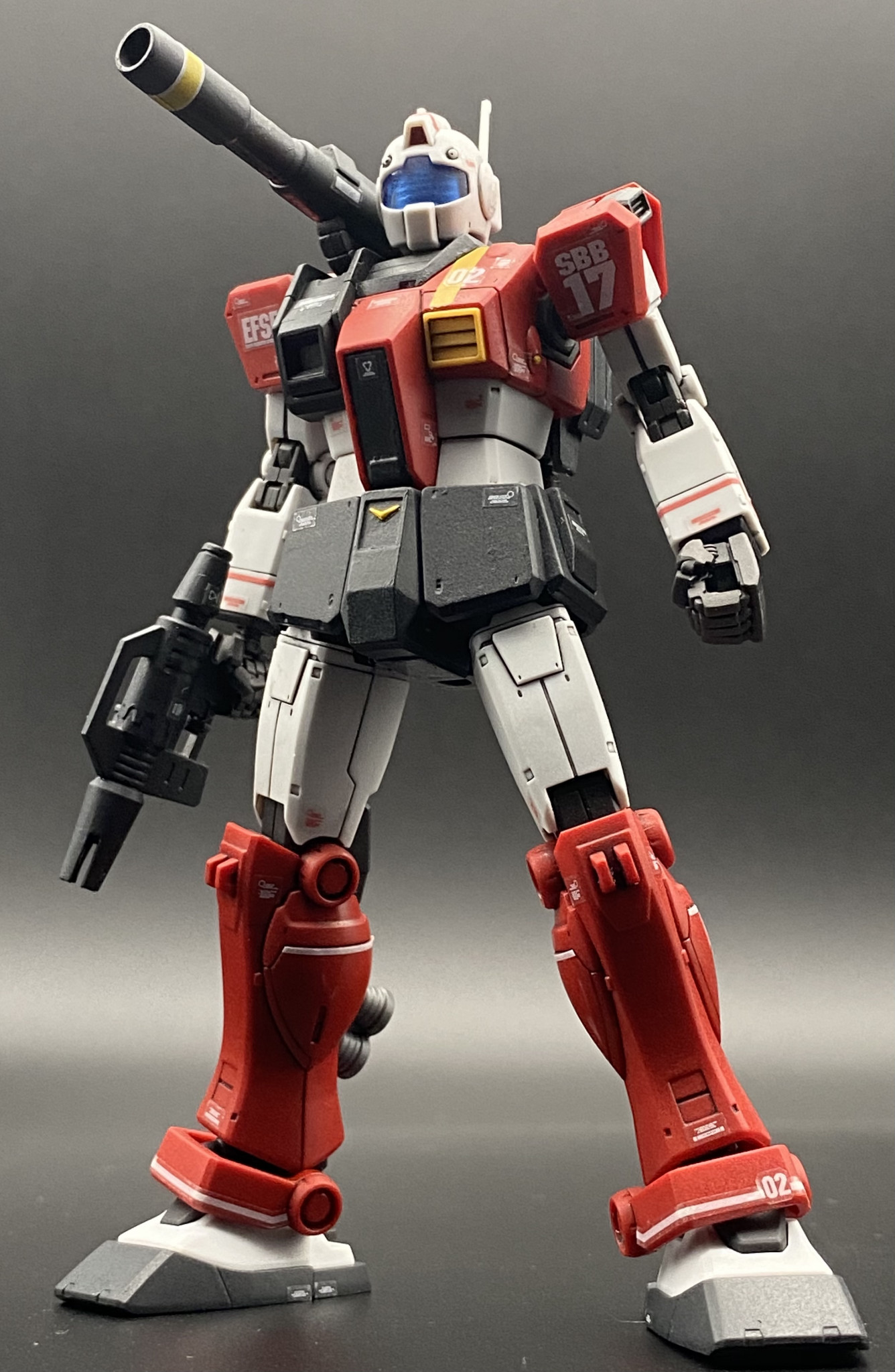 フィギュアMG ジムキャノン空間突撃しよう