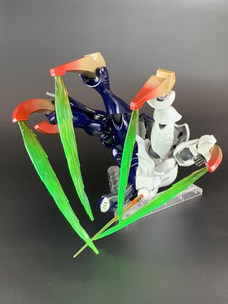 爪先はクリアレッドでグラデーションしてます⭐️