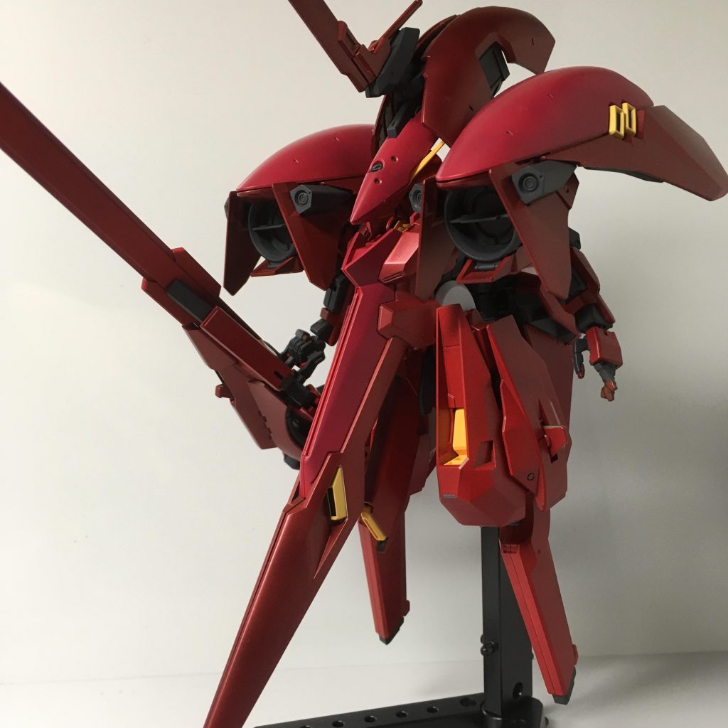 キハールiiをレッドメインのカラーで仕上げました！自分の作品としては珍しく艶消しではなく半光沢にしています