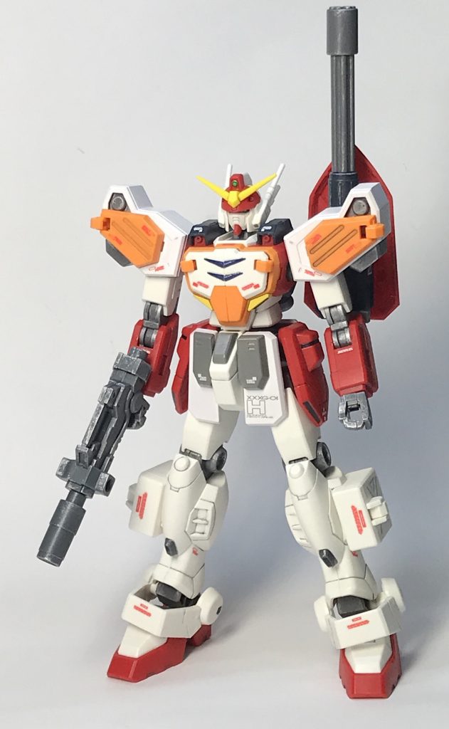 少しだけオリジナル要素として30MMのライフルも持たせてみました。