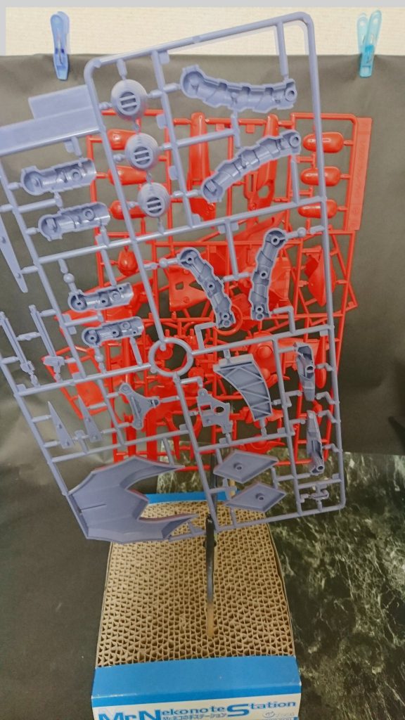 ランナーが全部で3枚しかない素晴らしく組みやすい神キット