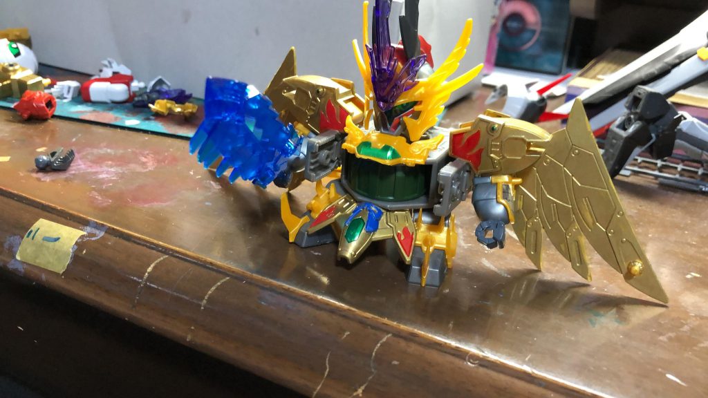 締め打ちも連写もないけど本家に無い唯一のギミック！武器を持てる(意味は無い、むしろ打ちづらい