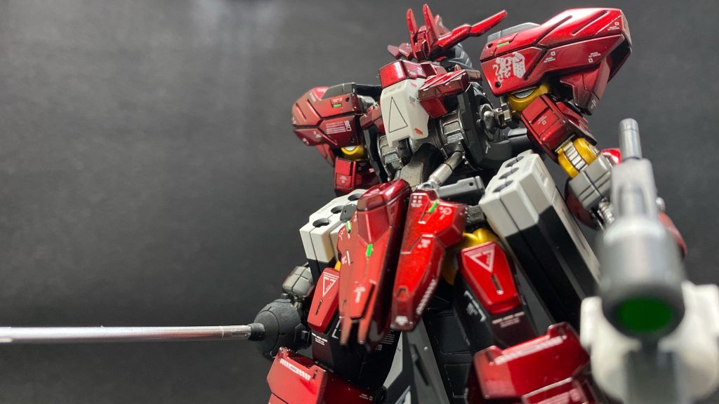 HGにキャンディ塗装は写真だとわかりにくいですね