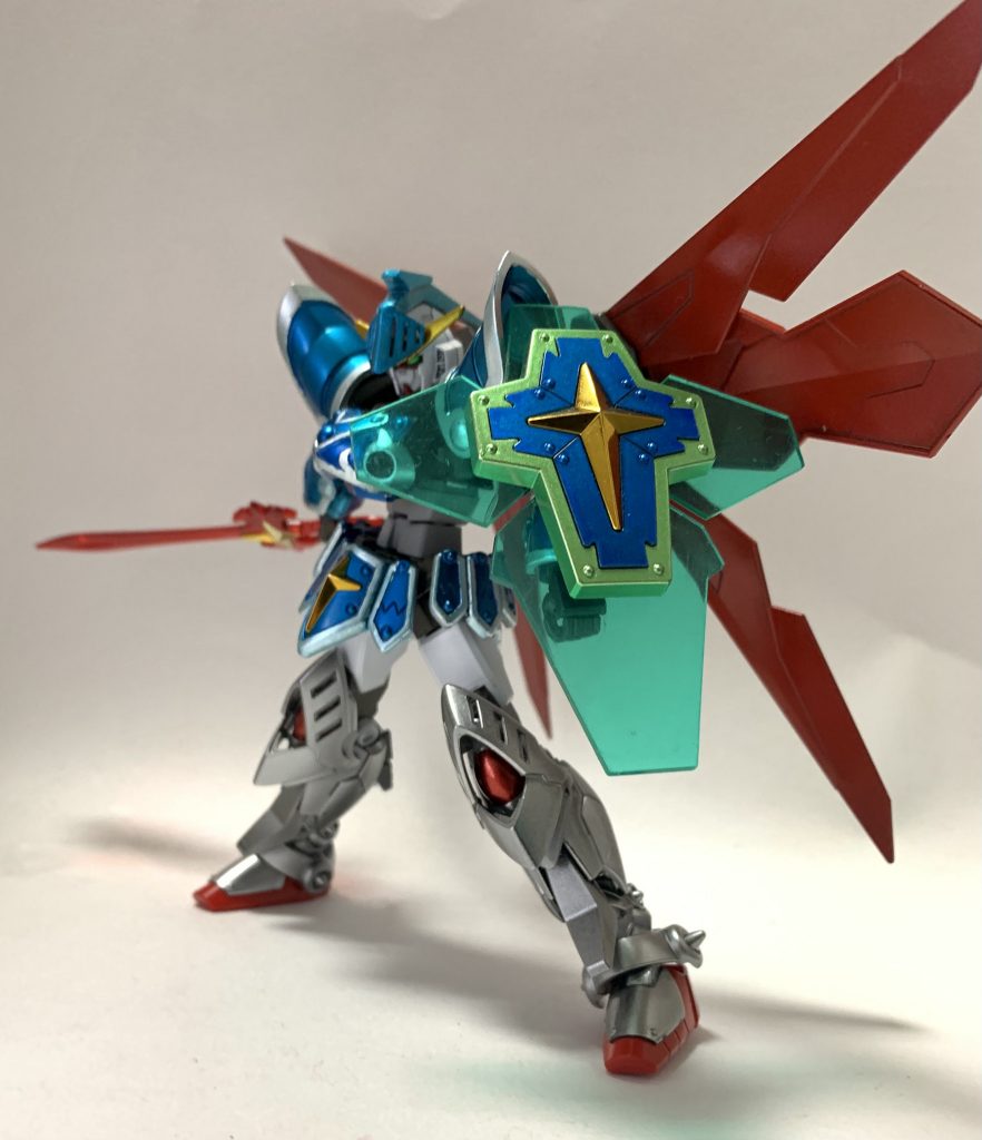 コアチェンジ完了!騎士リアライズガンダム(三神器装備)