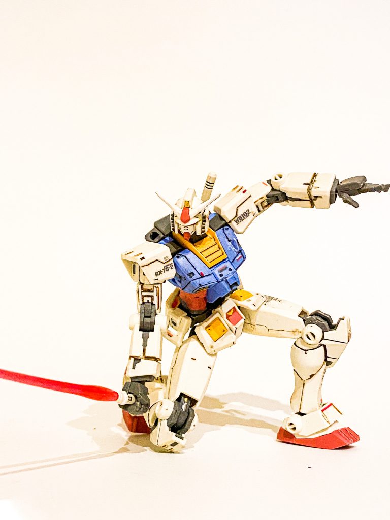 可動は申し分ないですね。