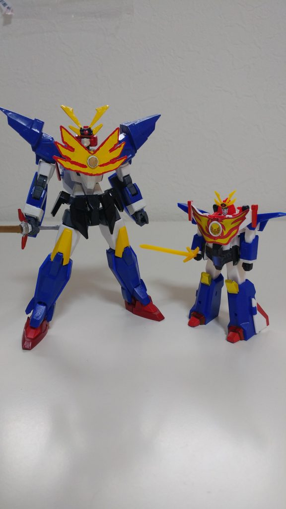 せっかくなので、食玩のファイバードも一緒に