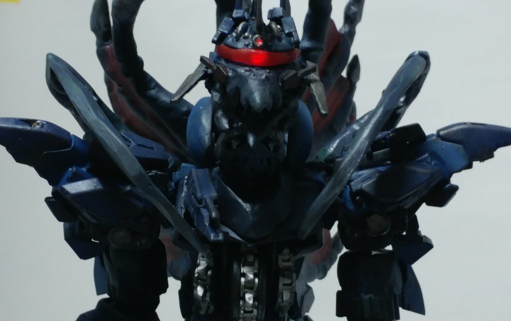 頭部はLEDで発光します。