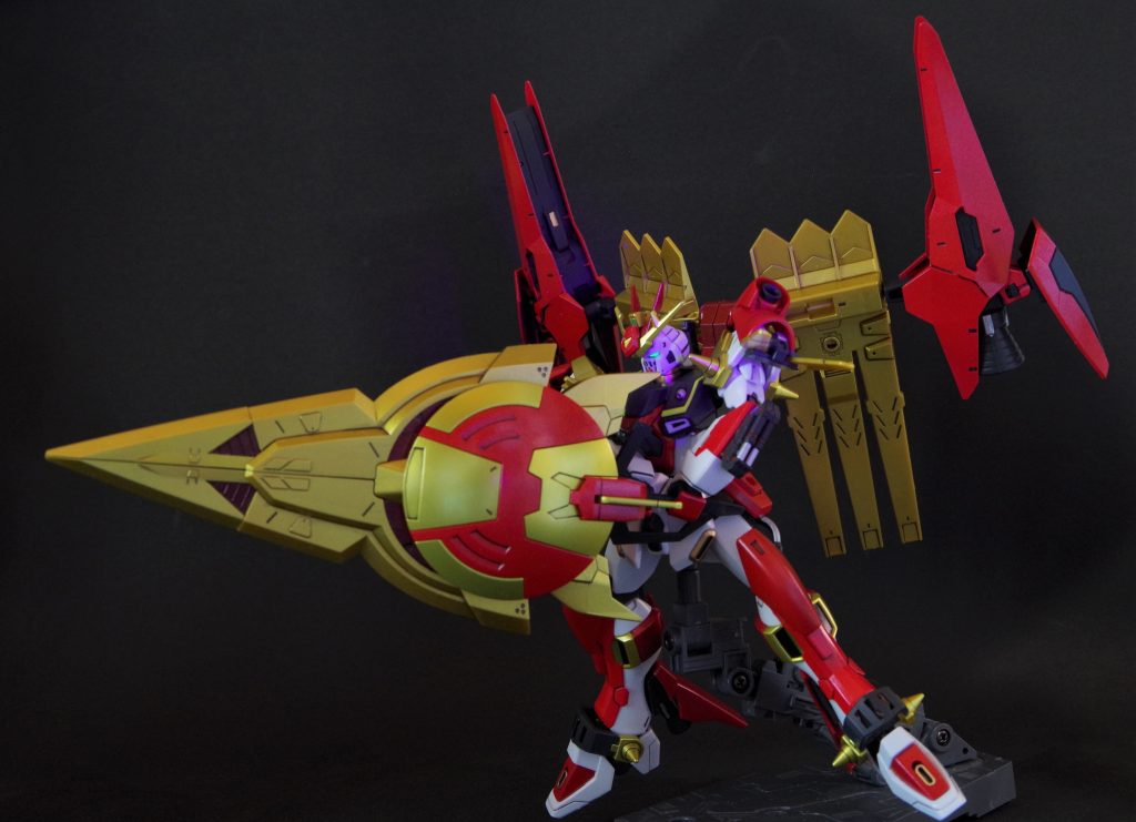 カザミ「キャプテン・ジオン…！！心して使わせてもらうぜ…！！」ジオニックソードでマナー違反の悪を裁き、打つジャッジメントナイトガンダム。