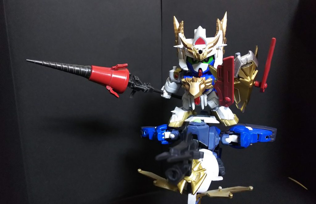 ヴァルキランダーにはイージスナイトのランスとシールドでパワーアップ!イージスフライヤーとの連携で戦うぞ!