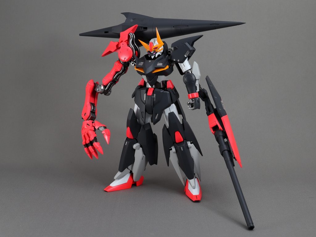 シルバーでの各部のチョイ塗りを試してみて、なかなか効果があるもんだなと実感。■塗装サフ有り赤系:蛍光レッド(ガイア)黒系:メカサフ SUPER HEAVY(ガイア)グレー系:ニュートラルグレー2(ガイア)黄色系:橙黄色(ガイア)シルバー:スターブライトシルバー(ガイア)フレーム:フレームメタリック1(ガイア)