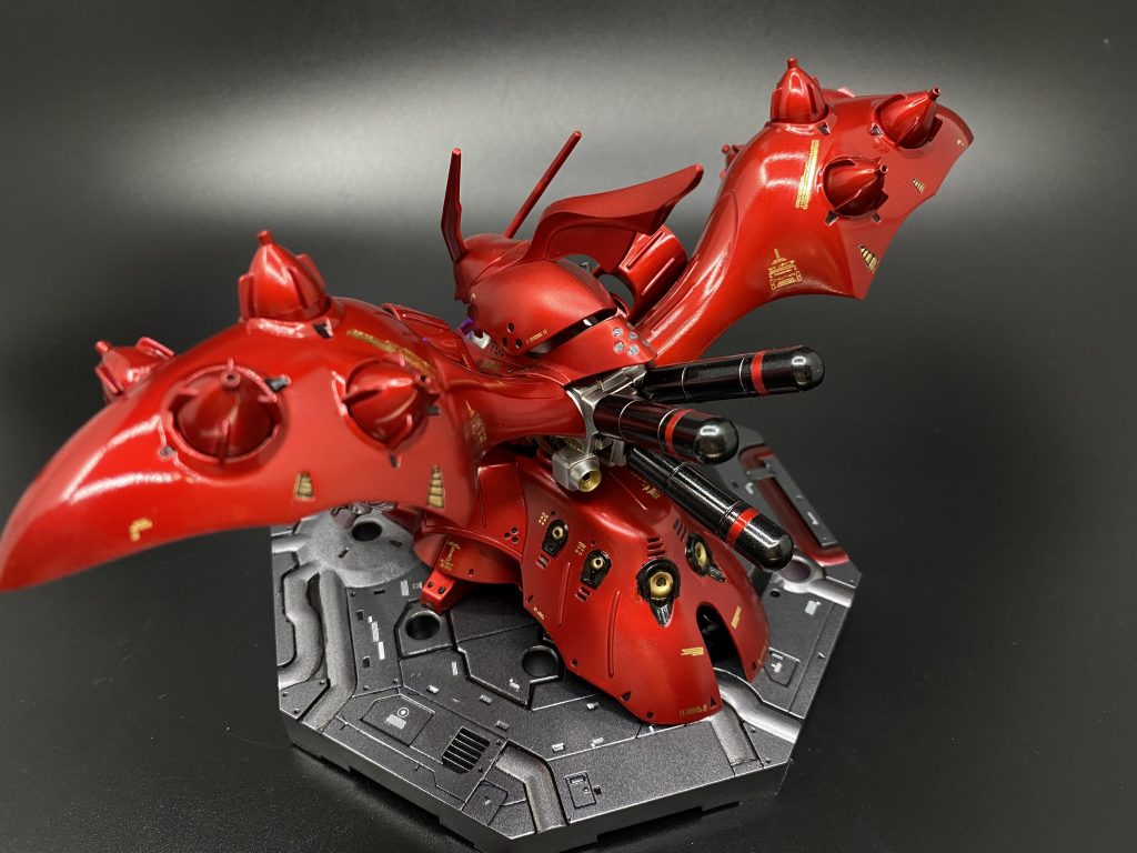 ファンネルラックデカすぎです。SDキットなのに置き場所がめっちゃ困ります(汗