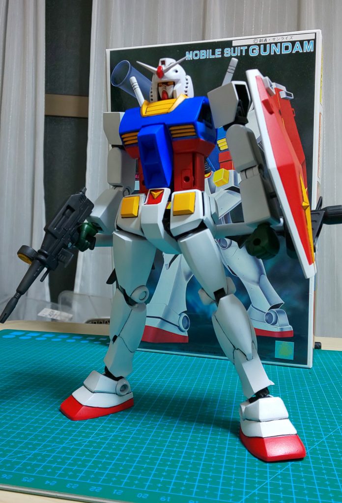 1 100 旧キット Rx 78 ガンダム Tekkareppuさんのガンプラ作品 Gunsta ガンスタ