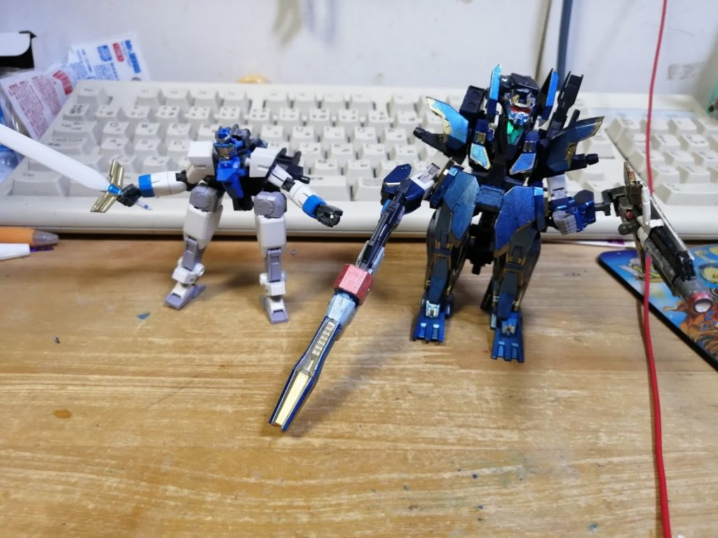 アーマー装備状態　と武器武装状態