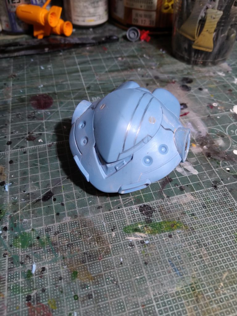 昔のキットなので合わせ目とか大変でした。。