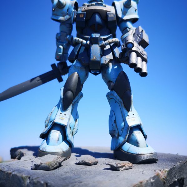 グフカスタム(成形色仕上げ)