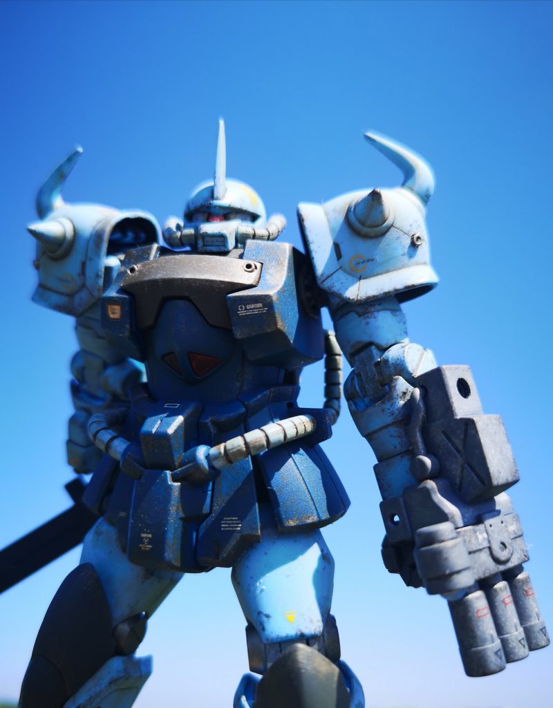 部分塗装と汚し塗装とデカールと追加スジボリのお手軽仕上げです